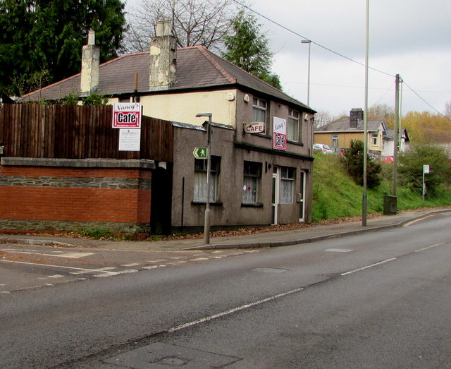 Former Nancy S Cafe Nelson Road Ystrad Jaggery Geograph