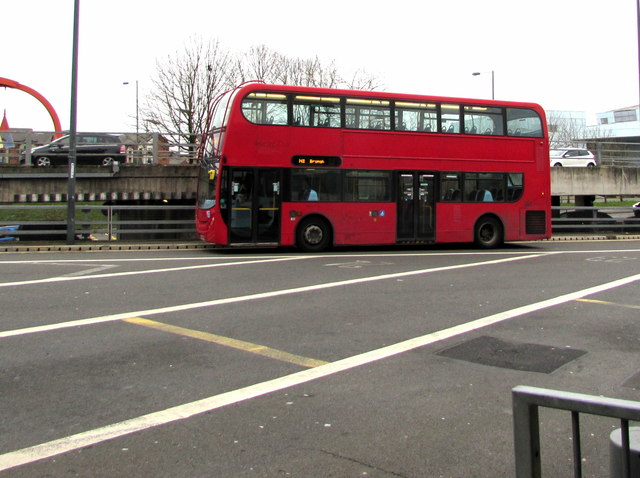 Red Double Decker Bus In Market Square Jaggery Cc By Sa 2 0