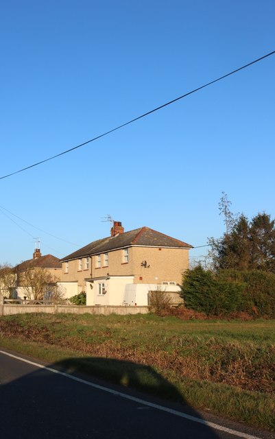 Houses On Maldon Road Tolleshunt D Arcy David Howard Cc By Sa 2 0