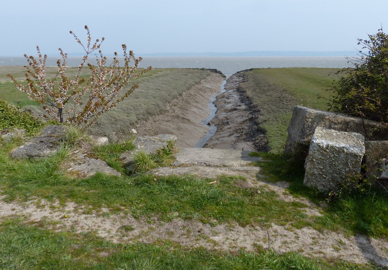 Stream Flowing Into The Dee Estuary Mat Fascione Cc By Sa 2 0