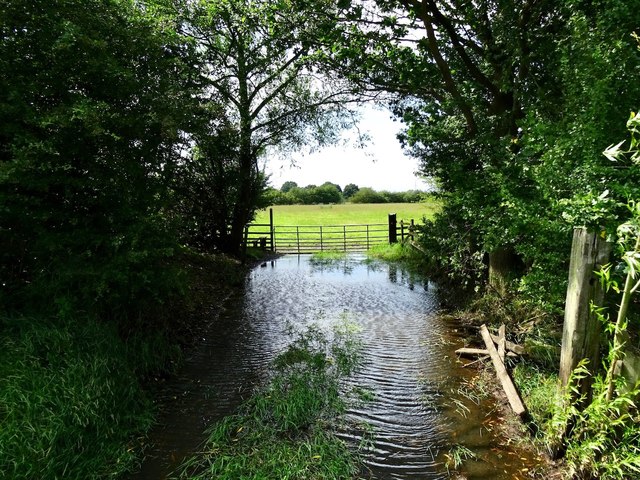 Flooded Railway Farm Access Ian Calderwood Cc By Sa Geograph