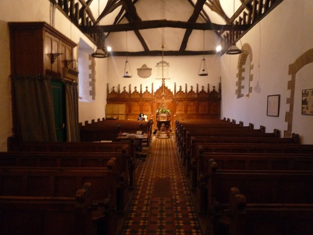 St Mary S Church Nave King S Pyon Fabian Musto Geograph