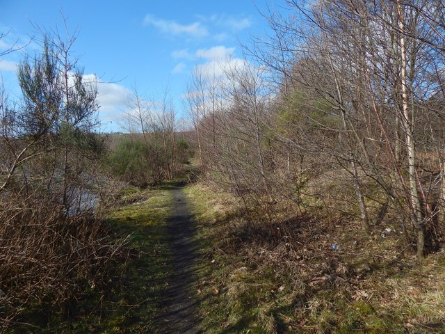 Path Around Dalquhurn Point Lairich Rig Geograph Britain And Ireland