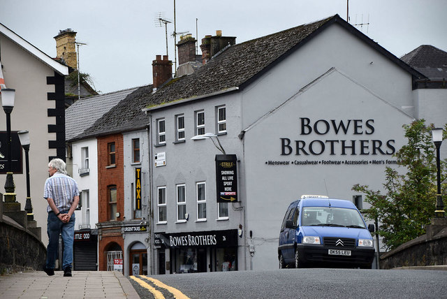 Bridge Street Omagh Kenneth Allen Cc By Sa Geograph Ireland