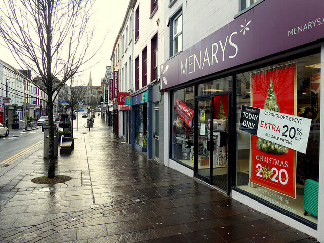 High Street Omagh Kenneth Allen Cc By Sa 2 0 Geograph Ireland