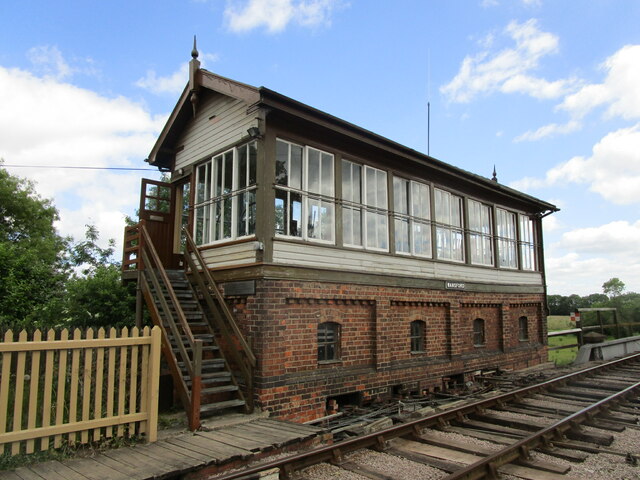 Signal Box At Wansford Station Jonathan Thacker Cc By Sa