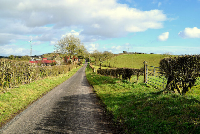 Millbridge Road Seskinore Kenneth Allen Geograph Ireland