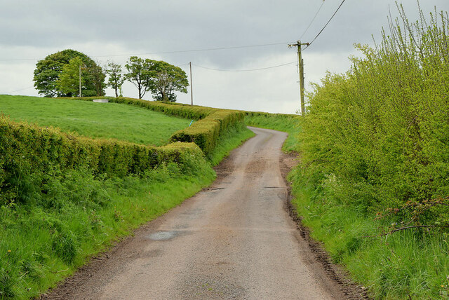 Blackfort Road Kenneth Allen Geograph Britain And Ireland