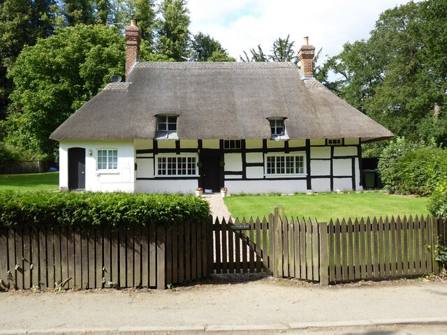 Timber Framed Thatched Cottage Philip Halling Geograph Britain And