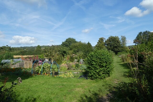 Allotments In Otford DS Pugh Cc By Sa 2 0 Geograph Britain And Ireland