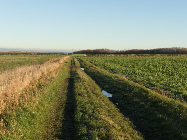 Farm Track Near Tranent Richard Webb Geograph Britain And Ireland