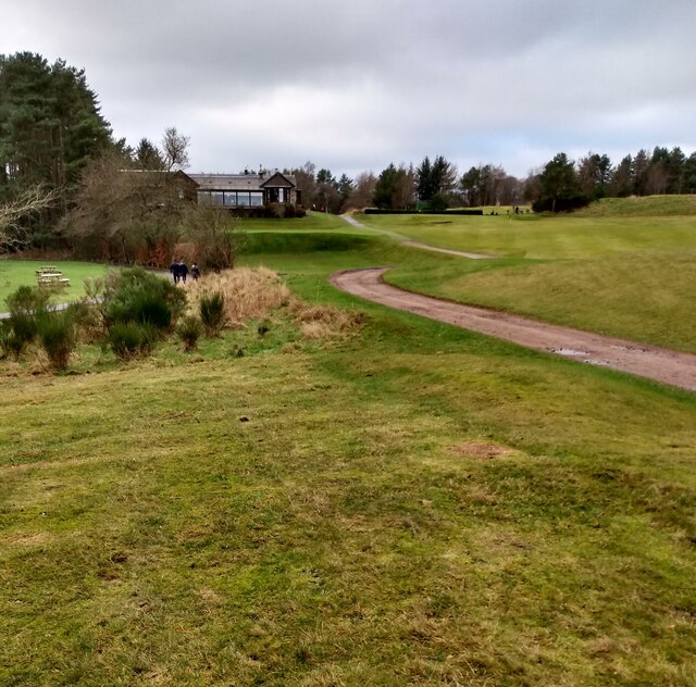 The Club House Lanark Golf Course Jim Smillie Cc By Sa