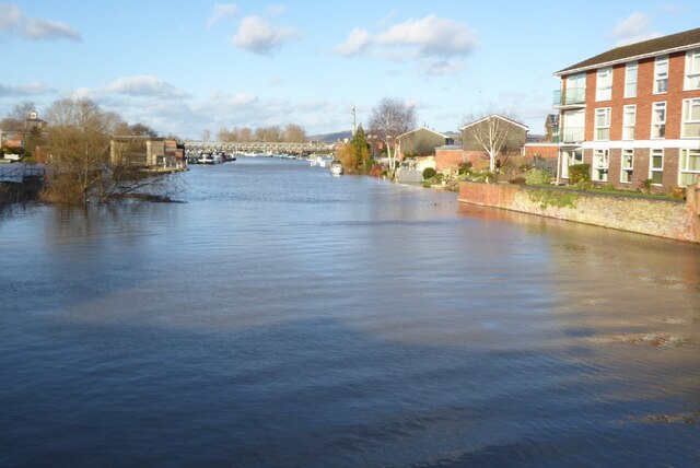 Flooded River Avon Philip Halling Cc By Sa Geograph Britain