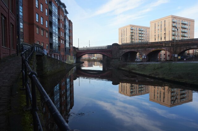 Railway Bridge On The Bridgewater Canal Ian S Cc By Sa