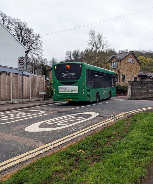 Newport Bus Rowan Way Malpas Jaggery Cc By Sa