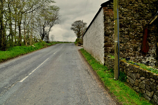 Farm Buildings Along Creggan Road Kenneth Allen Geograph Ireland