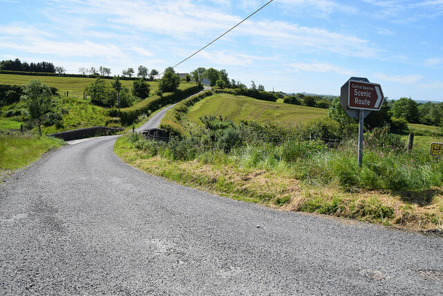 Loughmacrory Road Mullanmore Kenneth Allen Geograph Ireland