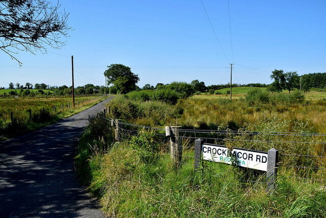 Crocknacor Road Drumnakilly Racolpa Kenneth Allen Geograph