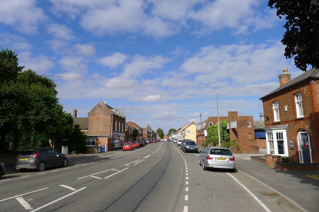 High Street Donington Tim Heaton Geograph Britain And Ireland