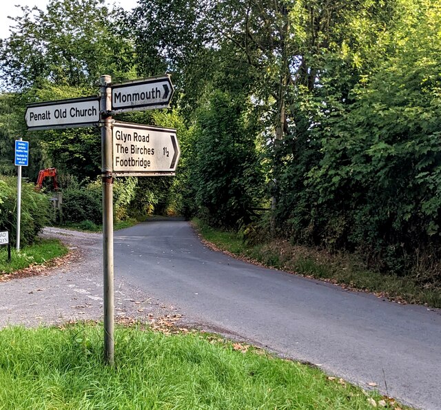 Direction Signs On A Grass Triangle Jaggery Geograph Britain