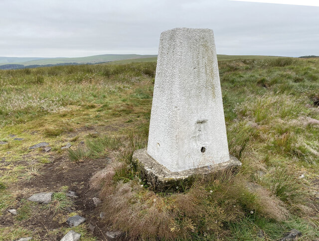 Druidical Circle Trig Point Flush Thejackrustles Geograph