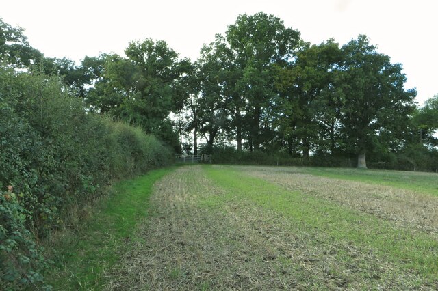 Footpath Out Onto Whempstead Road Philip Jeffrey Cc By Sa