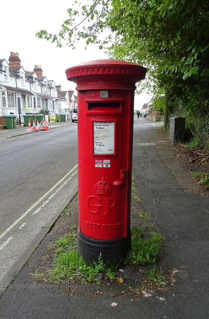 George V Postbox On Paxton Road JThomas Cc By Sa 2 0 Geograph