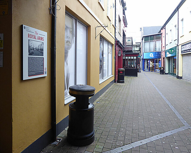 Main Street Omagh Kenneth Allen Geograph Ireland