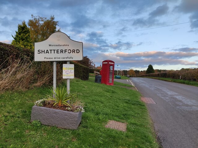 Arley Lane At Shatterford Mat Fascione Cc By Sa 2 0 Geograph