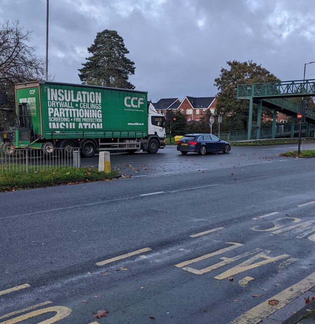 Green Ccf Lorry Malpas Road Newport Jaggery Cc By Sa