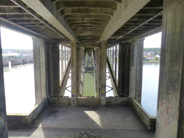 Underneath The New Road Bridge Ruth Sharville Cc By Sa