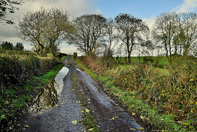 Wet Along Rock Road Kenneth Allen Cc By Sa Geograph Britain