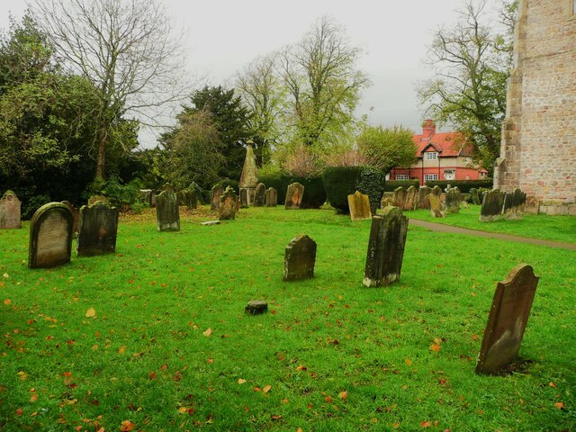 Grave Headstones In The Churchyard Humphrey Bolton Geograph