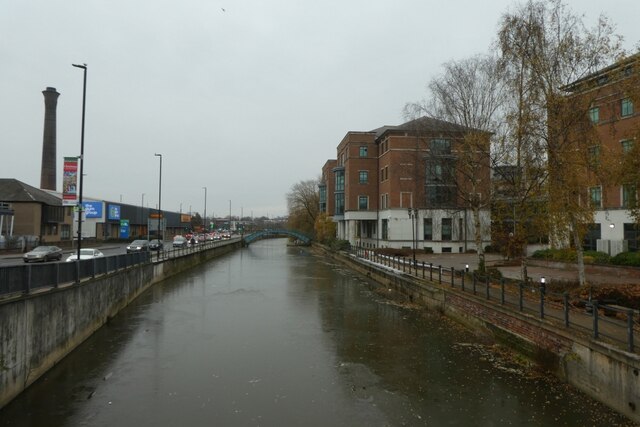 River Foss From Layerthorpe Bridge Ds Pugh Geograph Britain And