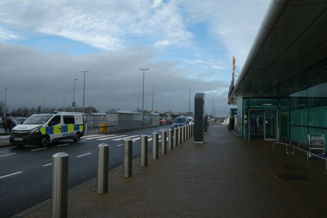 Front Of Newcastle Airport Ds Pugh Geograph Britain And Ireland