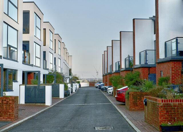 Contemporary Housing Anthony O Neil Geograph Britain And Ireland