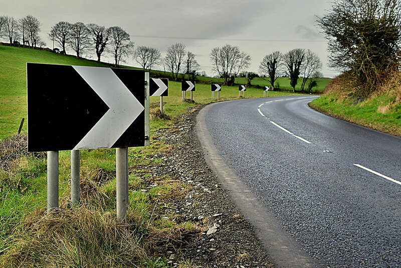 Bend Along Gillygooly Road Kenneth Allen Cc By Sa 2 0 Geograph