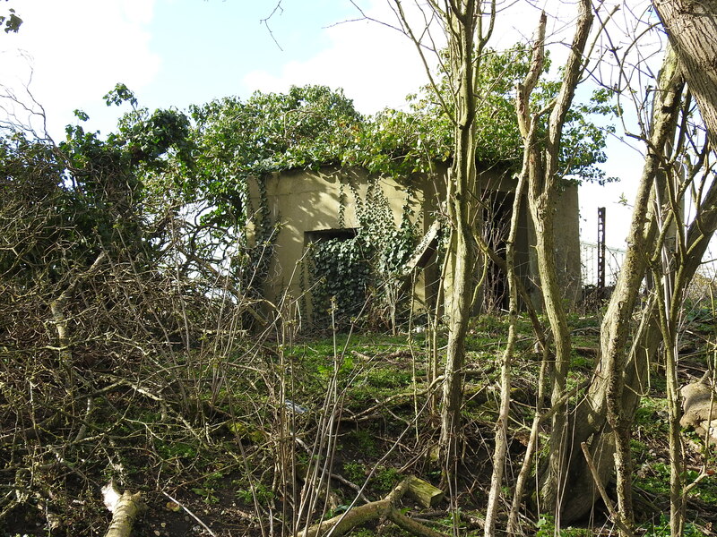 Ww Hexagonal Pillbox With A Y Shaped Adrian S Pye Cc By Sa