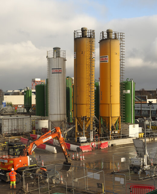 Construction Materials Silos For The A Andy Beecroft Cc By Sa