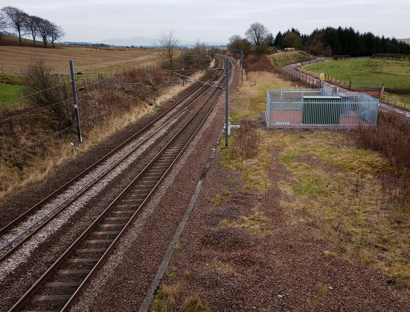 Edinburgh Carstairs Junction Railway Jim Smillie Cc By Sa