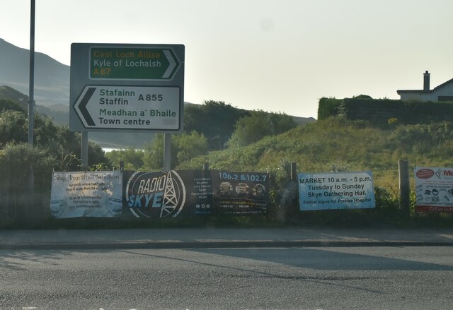 A A Junction Portree N Chadwick Cc By Sa Geograph