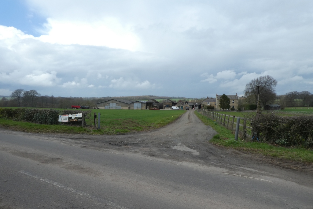 Track To Layfield Cottage Ds Pugh Geograph Britain And Ireland