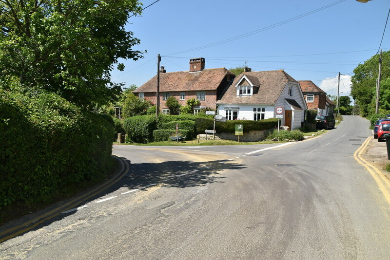 Road Junction Clap Hill N Chadwick Cc By Sa Geograph Britain