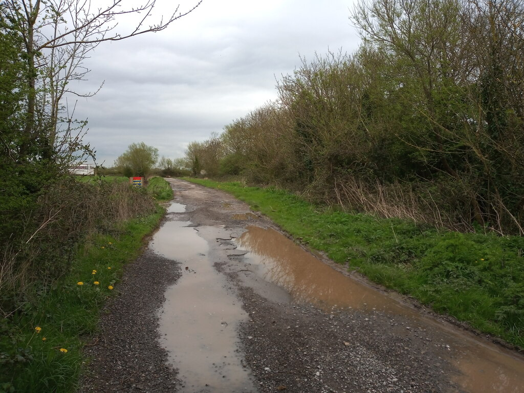 Locking Head Drove Looking Northeast Sofia Feltham Geograph