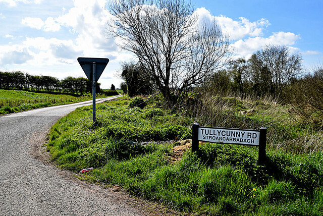 Tullycunny Road Stroancarbadagh Kenneth Allen Cc By Sa 2 0