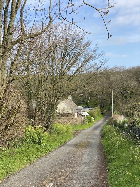 Country Lane Alan Hughes Cc By Sa Geograph Britain And Ireland