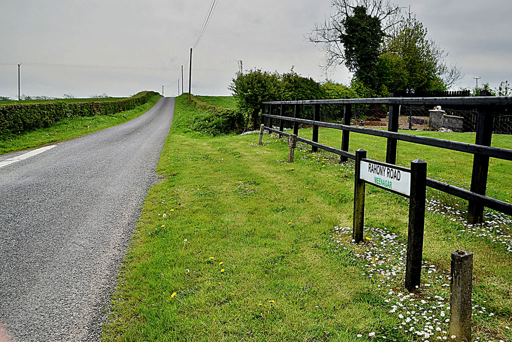 Rahony Road Meenagar Kenneth Allen Geograph Britain And Ireland