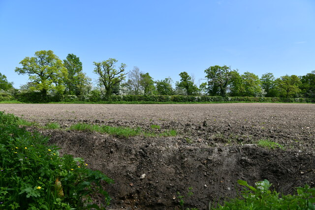 Twyford Ploughed Field Michael Garlick Cc By Sa Geograph