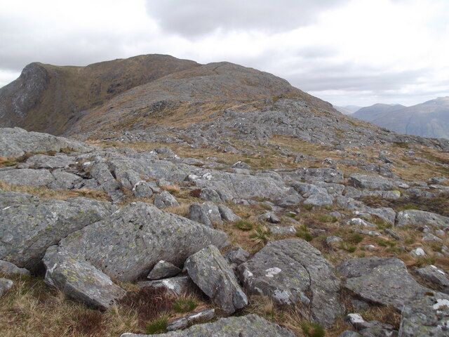 Summit Ridge Beinn Fhionnlaidh David Brown Geograph Britain And