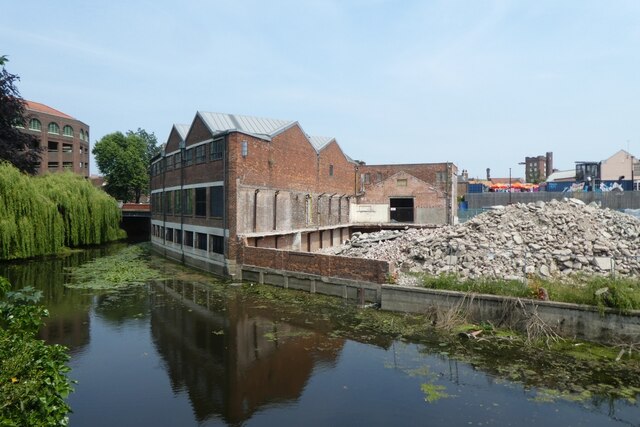 River Foss And Demolished Building DS Pugh Cc By Sa 2 0 Geograph